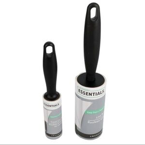 Essentials 2 Piece Travel Bonus Lint Roller Set NWT